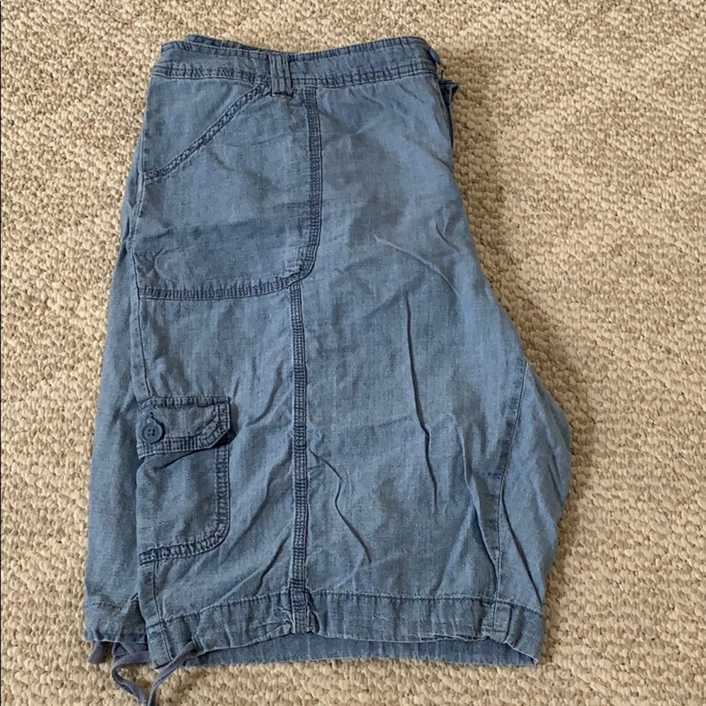 Women’s Jean Cargo Shorts